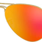 Ray-Ban Unisex RB3025 Aviator Polarized Sunglasses 58mm
