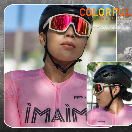 KAPVOE Polarized Cycling Glasses Sports Sunglasses Men Women Outdoor MTB Baseball Glasses UV400 Cycling Eyewear