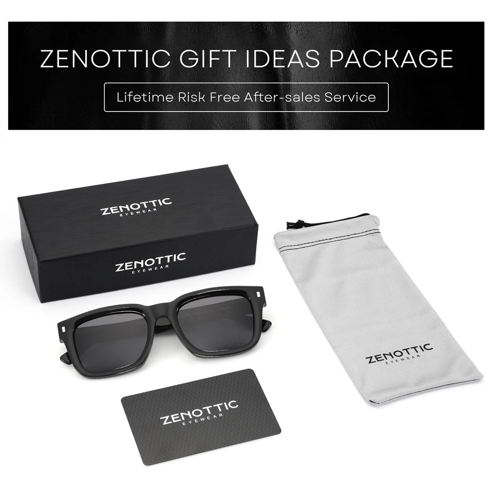 Trend Square Polarized Handmade Acetate Sun Glasses