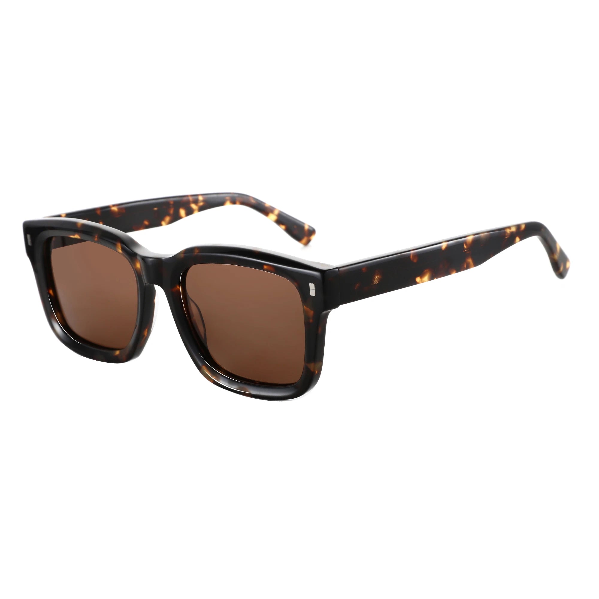 Trend Square Polarized Handmade Acetate Sun Glasses